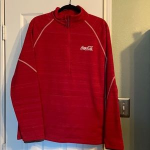 Coca Cola half zip jacket